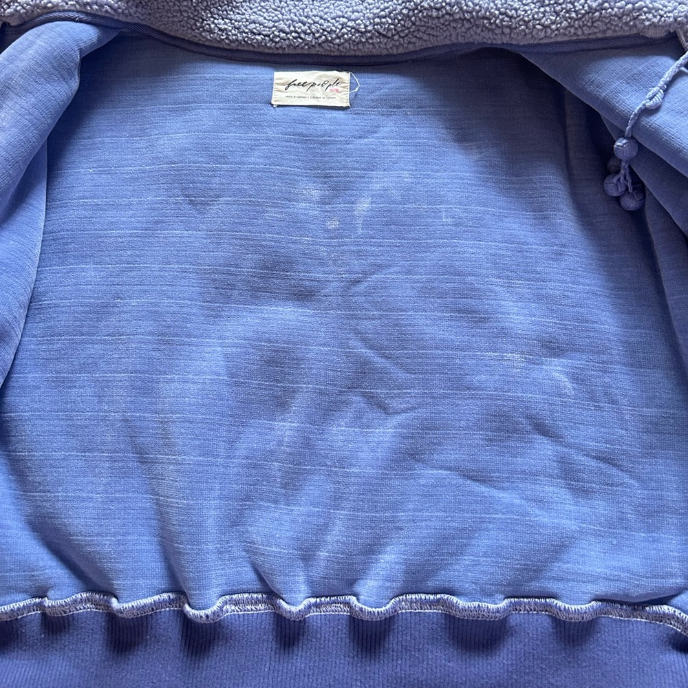 Free People Lavender Teddy Jacket - Picture 8 of 10